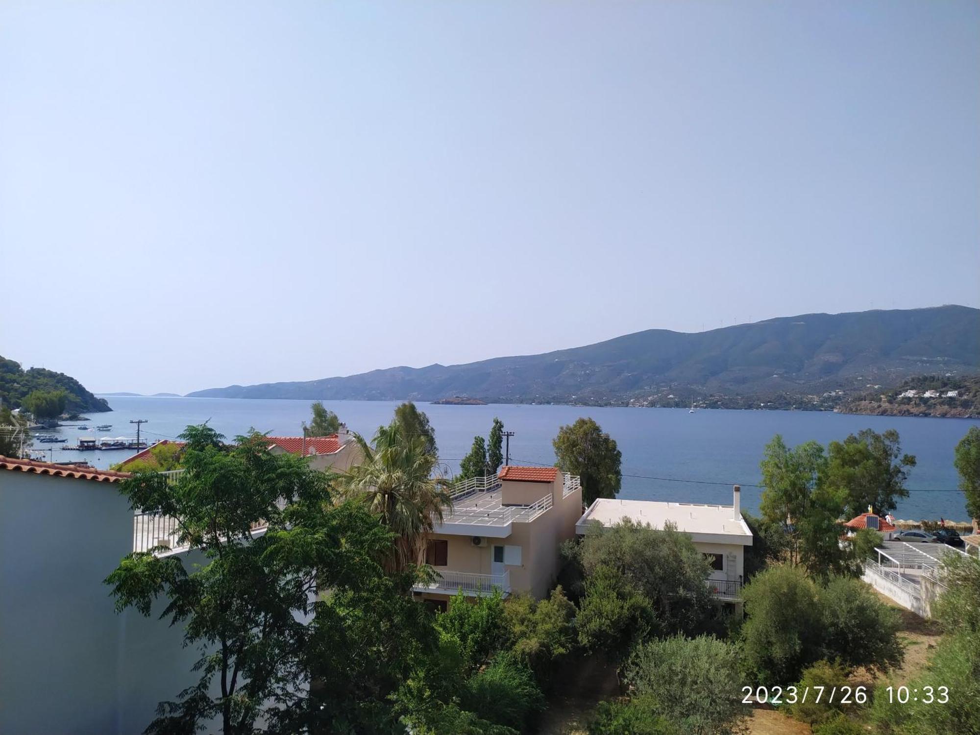 Вілла Rigos House At Askeli Beach, Poros Island Poros Town Екстер'єр фото