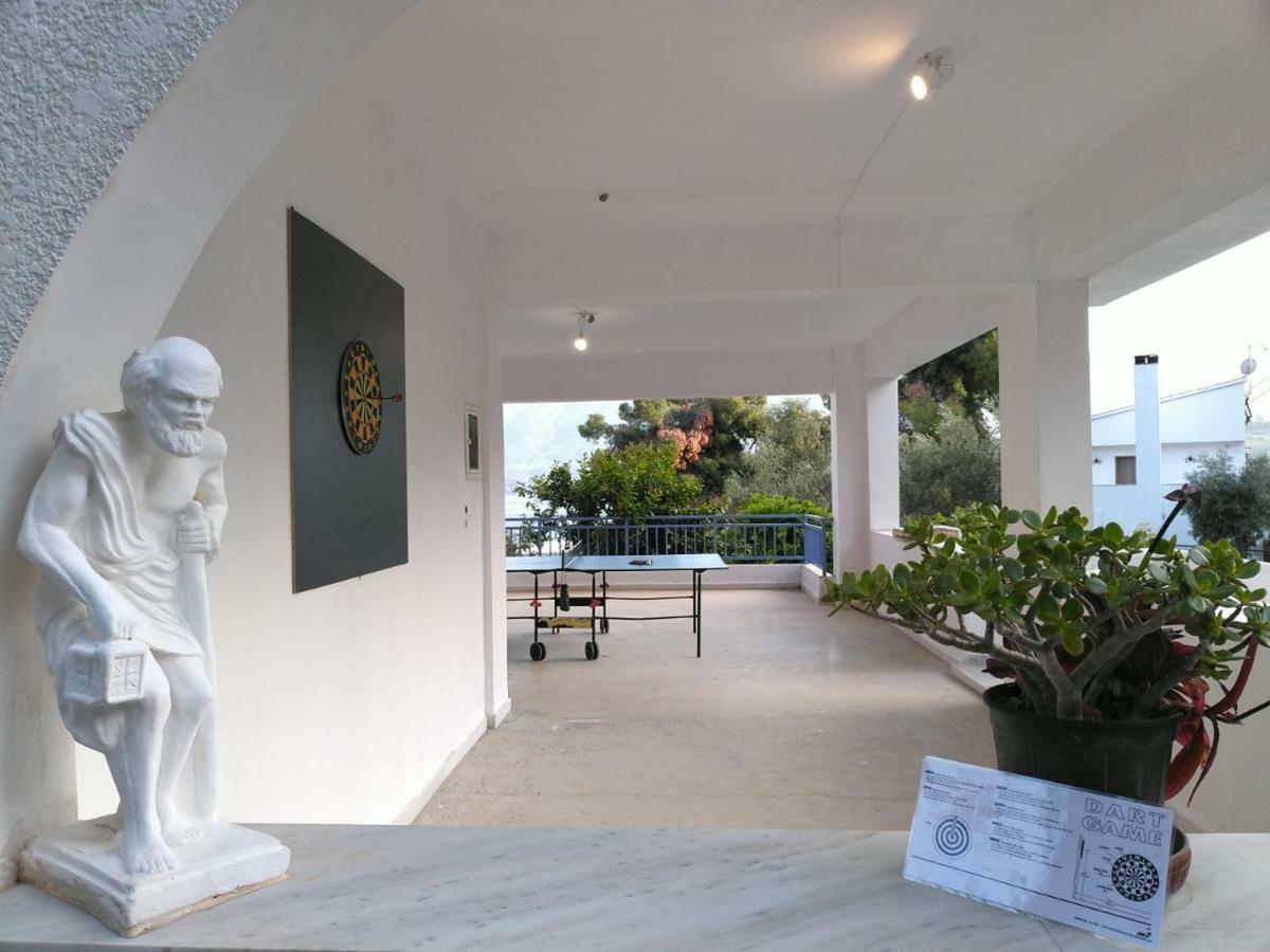 Вілла Rigos House At Askeli Beach, Poros Island Poros Town Екстер'єр фото