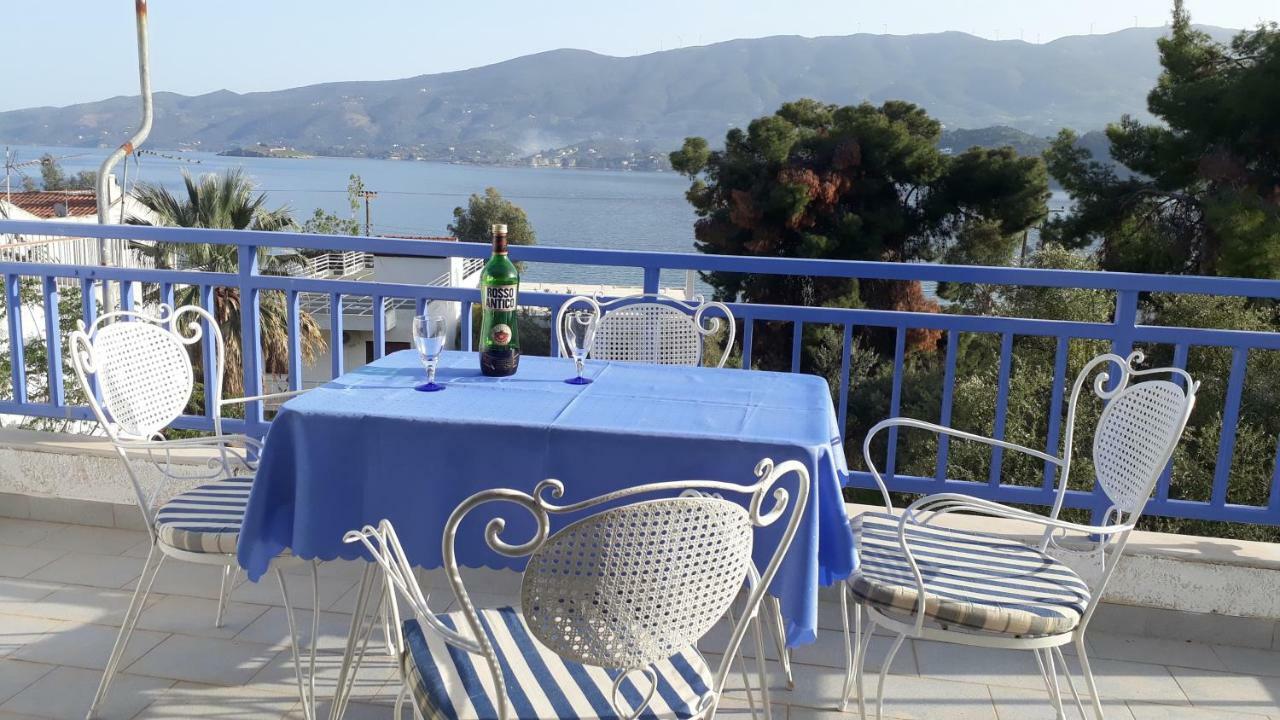 Вілла Rigos House At Askeli Beach, Poros Island Poros Town Екстер'єр фото